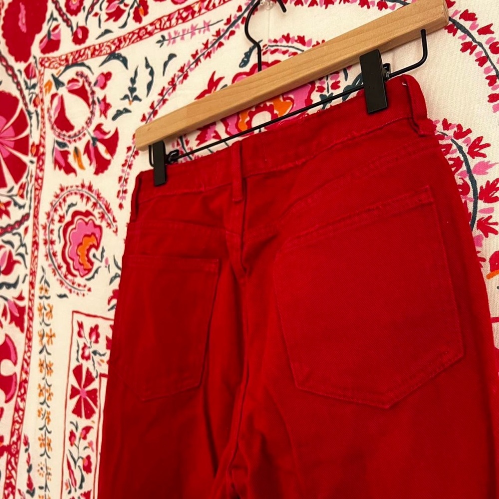 Pac sun red mom jeans! 👖 ❤️